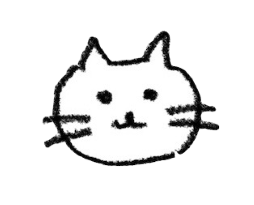 ねこの顔